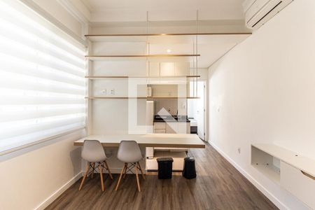 Sala de apartamento para alugar com 1 quarto, 35m² em Santa Cecilia, São Paulo