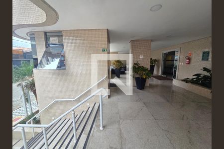 Fachada e portaria de apartamento para alugar com 2 quartos, 97m² em Aviação, Praia Grande