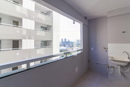 Varanda e Área de Serviço de apartamento à venda com 2 quartos, 45m² em Várzea de Baixo, São Paulo