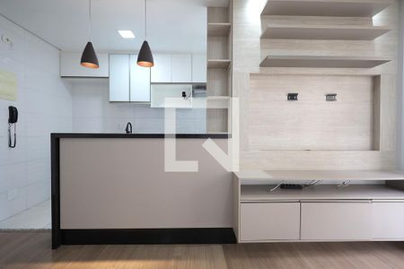 Sala de apartamento para alugar com 2 quartos, 50m² em Parque Erasmo Assunção, Santo André