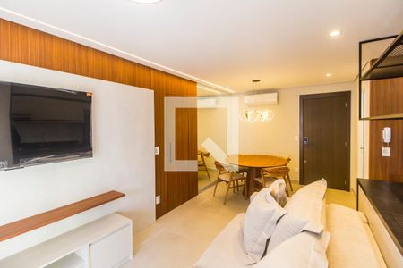 Sala  de apartamento para alugar com 1 quarto, 53m² em Alphaville Industrial, Barueri
