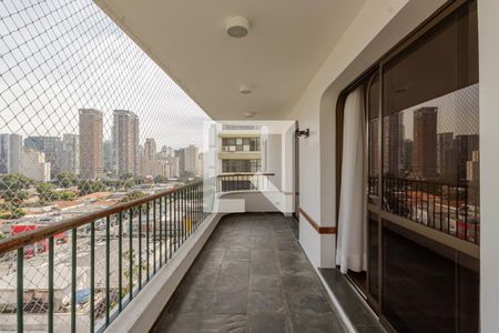 Sacada de apartamento para alugar com 4 quartos, 200m² em Chácara Itaim, São Paulo