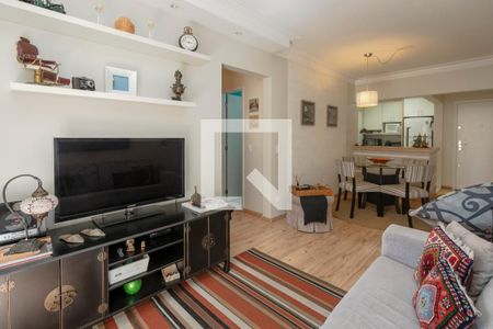Sala de apartamento à venda com 2 quartos, 65m² em Campo Belo, São Paulo