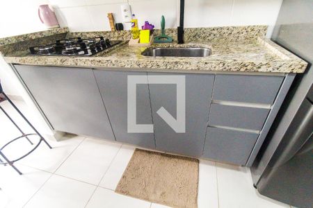 Sala/Cozinha de apartamento para alugar com 2 quartos, 32m² em Fazenda Aricanduva, São Paulo