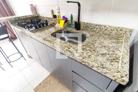 Sala/Cozinha de apartamento para alugar com 2 quartos, 32m² em Fazenda Aricanduva, São Paulo
