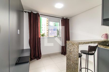 Sala/Cozinha de apartamento para alugar com 2 quartos, 32m² em Fazenda Aricanduva, São Paulo