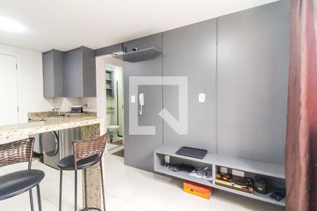 Sala/Cozinha de apartamento para alugar com 2 quartos, 32m² em Fazenda Aricanduva, São Paulo