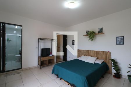 Suíte 1 de casa para alugar com 2 quartos, 120m² em Nova Gerti, São Caetano do Sul