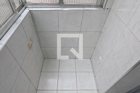 Varanda da Sala de apartamento para alugar com 1 quarto, 50m² em José Menino, Santos