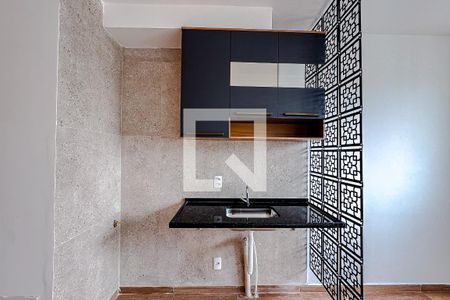 Sala/Cozinha de apartamento para alugar com 1 quarto, 25m² em Belenzinho, São Paulo