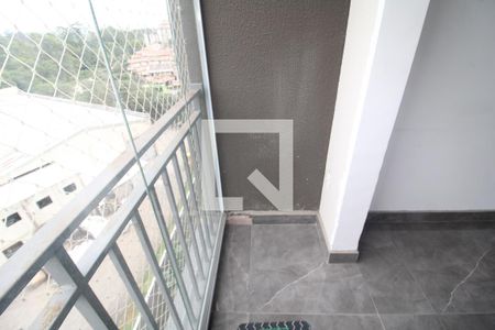 Sala / Cozinha - Varanda de apartamento para alugar com 2 quartos, 48m² em Loteamento City Jaragua, São Paulo