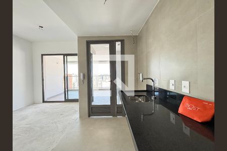 Sala/Cozinha de apartamento à venda com 2 quartos, 82m² em Moema, São Paulo