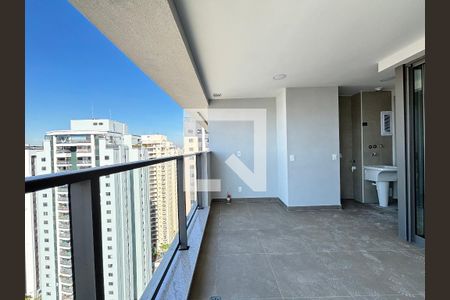 Varanda de apartamento à venda com 2 quartos, 82m² em Moema, São Paulo