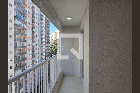 Varanda da Sala de apartamento para alugar com 2 quartos, 44m² em Picanço, Guarulhos