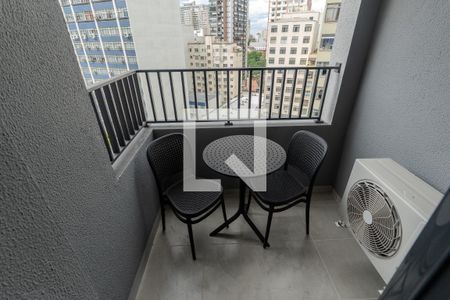 Sacada de apartamento para alugar com 1 quarto, 26m² em Bela Vista, São Paulo