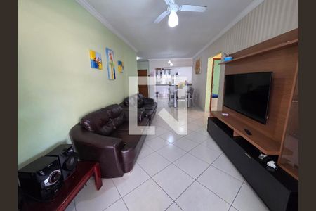 Sala de apartamento para alugar com 2 quartos, 97m² em Aviação, Praia Grande