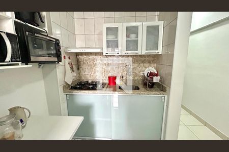 Sala e Cozinha  de kitnet/studio à venda com 1 quarto, 29m² em Centro, Guarulhos