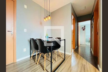 Sala de Jantar de apartamento à venda com 2 quartos, 49m² em São Jorge, Novo Hamburgo