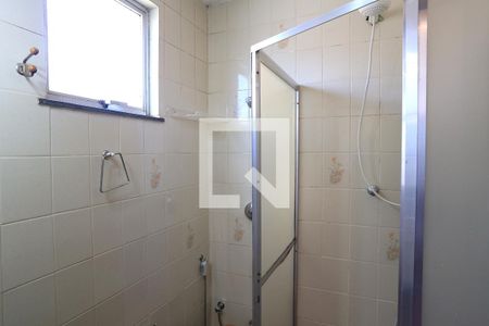 Banheiro da Suíte de apartamento à venda com 1 quarto, 58m² em Santa Tereza, Belo Horizonte