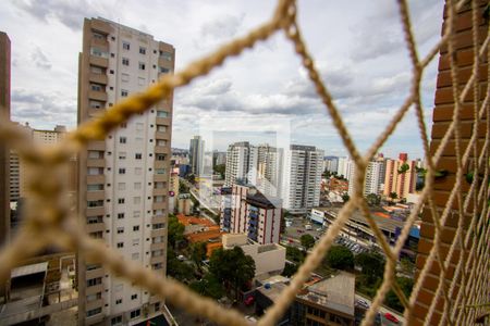Vista da varanda de apartamento à venda com 3 quartos, 183m² em Jardim Bela Vista, Santo André