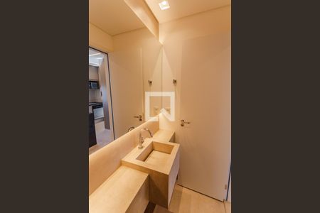 Lavabo na Sala de apartamento para alugar com 2 quartos, 72m² em Serra, Belo Horizonte