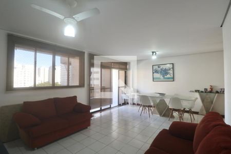 Sala de apartamento para alugar com 4 quartos, 120m² em Barra Funda, Guarujá