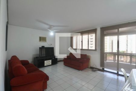 Sala de apartamento para alugar com 4 quartos, 120m² em Barra Funda, Guarujá