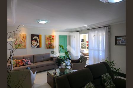 Sala  de apartamento à venda com 4 quartos, 145m² em Vila Augusta, Guarulhos