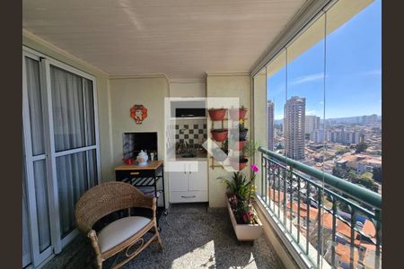 Varanda da Sala de apartamento à venda com 4 quartos, 145m² em Vila Augusta, Guarulhos