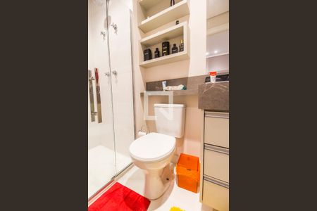 Banheiro da Suíte de apartamento à venda com 2 quartos, 70m² em Empresarial 18 do Forte, Barueri