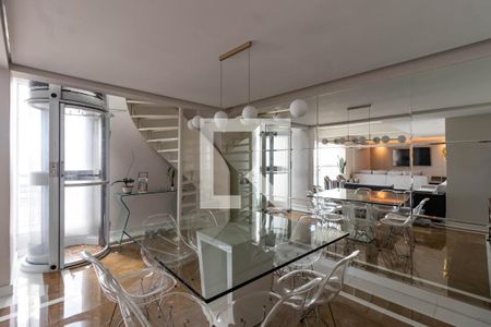 Sala de Jantar de apartamento à venda com 3 quartos, 330m² em Vila Romana, São Paulo
