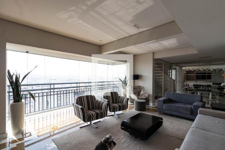 Sala de apartamento à venda com 3 quartos, 330m² em Vila Romana, São Paulo