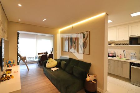 Sala  de apartamento para alugar com 2 quartos, 77m² em Centro, São Bernardo do Campo