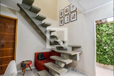 Sala/Cozinha de casa à venda com 3 quartos, 64m² em Parque Erasmo Assunção, Santo André