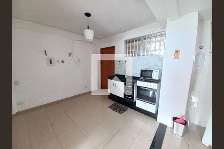 Cozinha de apartamento para alugar com 1 quarto, 56m² em Ilha Porchat, São Vicente