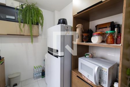 Cozinha de apartamento para alugar com 2 quartos, 42m² em Restinga, Porto Alegre