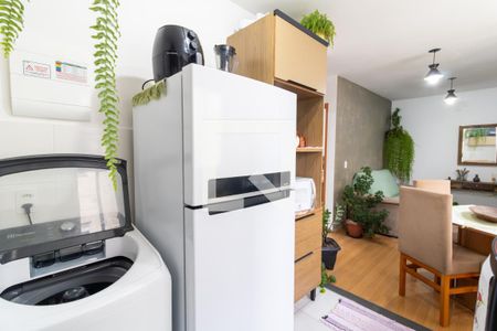 Cozinha de apartamento para alugar com 2 quartos, 42m² em Restinga, Porto Alegre
