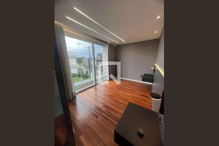 Sala de casa de condomínio para alugar com 4 quartos, 270m² em Campeche, Florianópolis