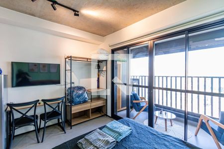 Studio de kitnet/studio para alugar com 1 quarto, 24m² em Cidade Monções, São Paulo