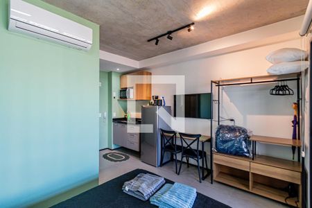 Studio de kitnet/studio para alugar com 1 quarto, 24m² em Cidade Monções, São Paulo