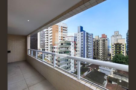 Sacada de apartamento para alugar com 2 quartos, 86m² em Aviação, Praia Grande