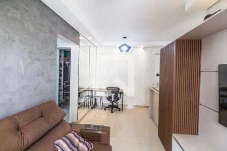 Sala  de apartamento à venda com 2 quartos, 51m² em Centro, Barueri