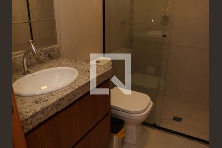 Banheiro de apartamento à venda com 2 quartos, 60m² em Setor Oeste, Goiânia