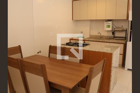 mesa de jantar de apartamento à venda com 2 quartos, 60m² em Setor Oeste, Goiânia