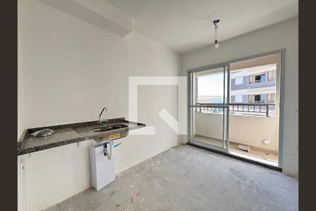 Sala/Cozinha de apartamento para alugar com 1 quarto, 27m² em Vila Nova Conceição, São Paulo