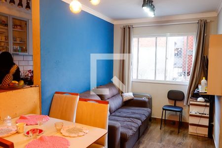 sala de apartamento para alugar com 2 quartos, 45m² em Santa Maria, Osasco