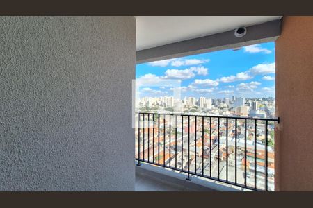 Varanda e área de serviço de apartamento à venda com 2 quartos, 43m² em Lapa de Baixo, São Paulo