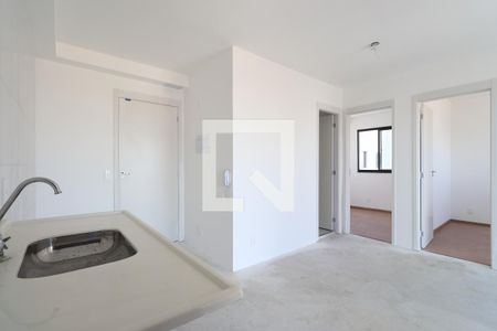 Sala/Cozinha de apartamento à venda com 2 quartos, 43m² em Lapa de Baixo, São Paulo