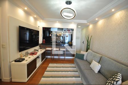 Sala de apartamento à venda com 2 quartos, 73m² em Vila Isolina Mazzei, São Paulo