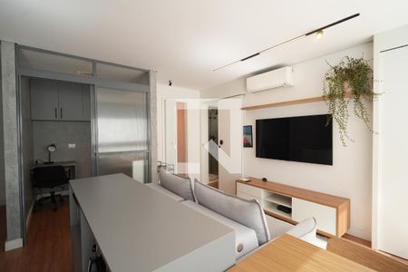 Sala de apartamento para alugar com 1 quarto, 46m² em Bela Vista, São Paulo